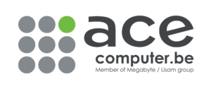 Logo Ace Computer Belgique - groupe Megabyte/Lisam